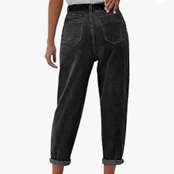 Luvamia High Waisted Mom Jeans Size L - Picture 6 of 7